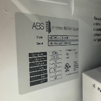 ABS -20C Undercounter Freezer image 1